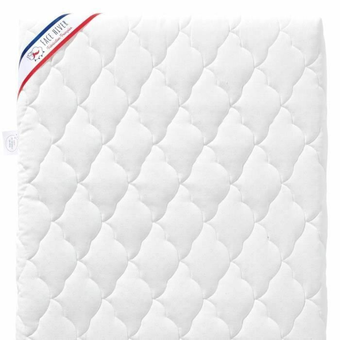 P'Tit Lit PTI1708547031804 Colchón para bebé climatizado 70x140x10 cm Reversible Funda desenfundable Antiácaros Fabricado en Francia 3