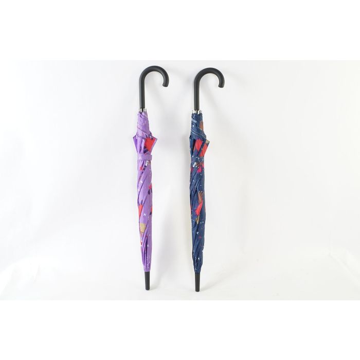 DKD Home Decor Paraguas Infantil "Good Luck" Lila Rosa 104 cm Diámetro, 85 cm Altura, Poliéster Inox, 8 Varillas - Pack 12 Unidades Surtidas 3 DKD Home Decor Paraguas Infantil "Good Luck" Lila Rosa 104 cm Diámetro, 85 cm Altura, Poliéster Inox, 8 Varillas - Pack 12 Unidades Surtidas 3