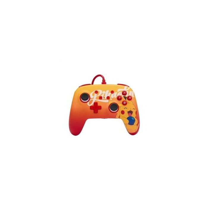 Power A 1522784-01 Mando con Cable Mejorado para Nintendo Switch - Diseño Oran Berry Pikachu Power A 1522784-01 Mando con Cable Mejorado para Nintendo Switch - Diseño Oran Berry Pikachu