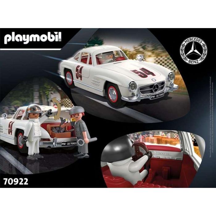 Playmobil Mercedes-Benz 300 SL - Coche deportivo años 50 con puertas de alas de gaviota y figuras 2 Playmobil Mercedes-Benz 300 SL - Coche deportivo años 50 con puertas de alas de gaviota y figuras 2