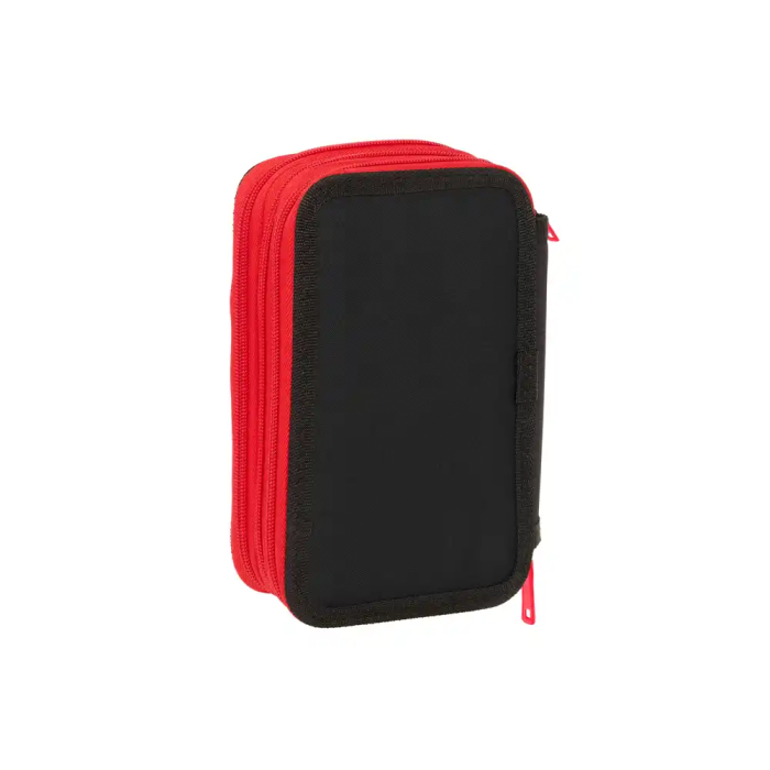 Safta Plumier Triple 37 Piezas Spider-Man 12,5x19,5x5,5cm 1