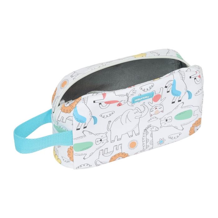 Portameriendas Térmico Safta Zoo Beige 21,5 x 12 x 6,5 cm 1