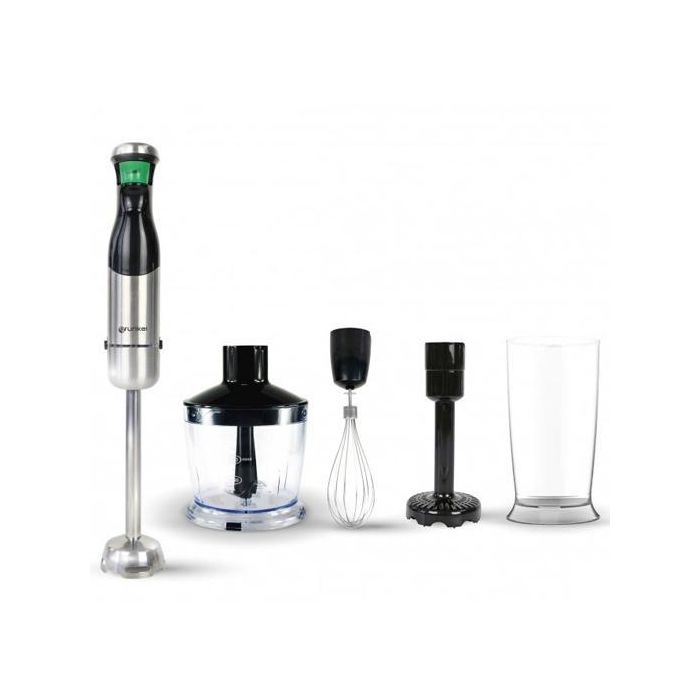 Grunkel Batidora De Gatillo Con Set De Accesorios Con Indicadores Led