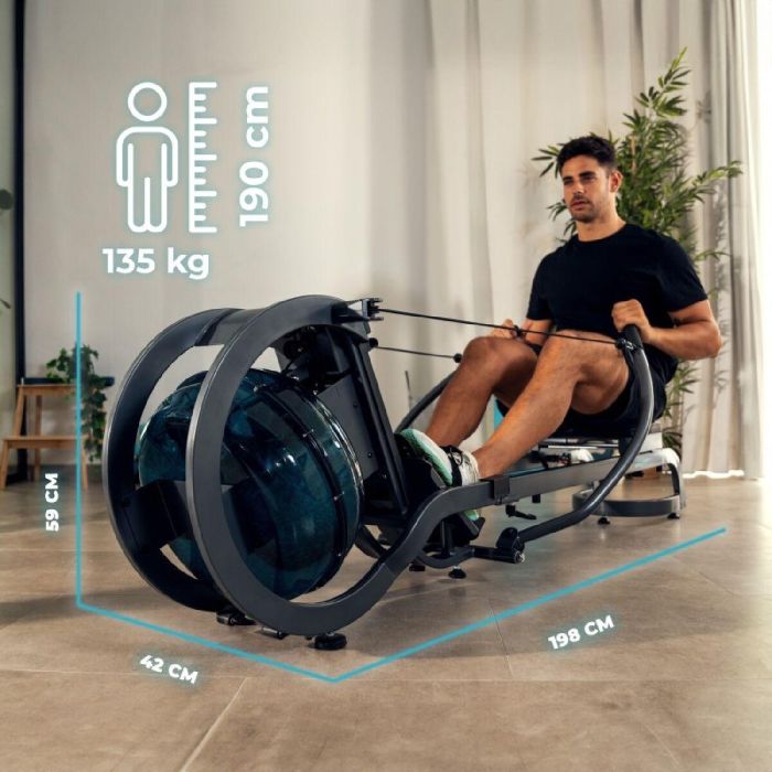 Máquina de Remo Cecotec Drumfit Rower 20000 Neptuno 1