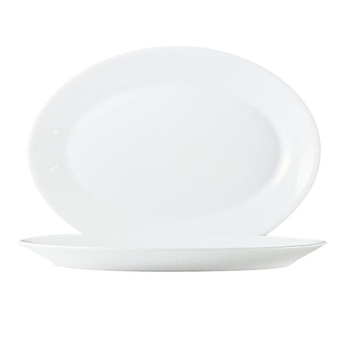 Arcoroc Set 6 Fuentes Ovales 29 cm Opal Restaurant de Vidrio Templado Blanco, Apto Lavavajillas y Microondas, Apilable, Resistente 0 Arcoroc Set 6 Fuentes Ovales 29 cm Opal Restaurant de Vidrio Templado Blanco, Apto Lavavajillas y Microondas, Apilable, Resistente 0