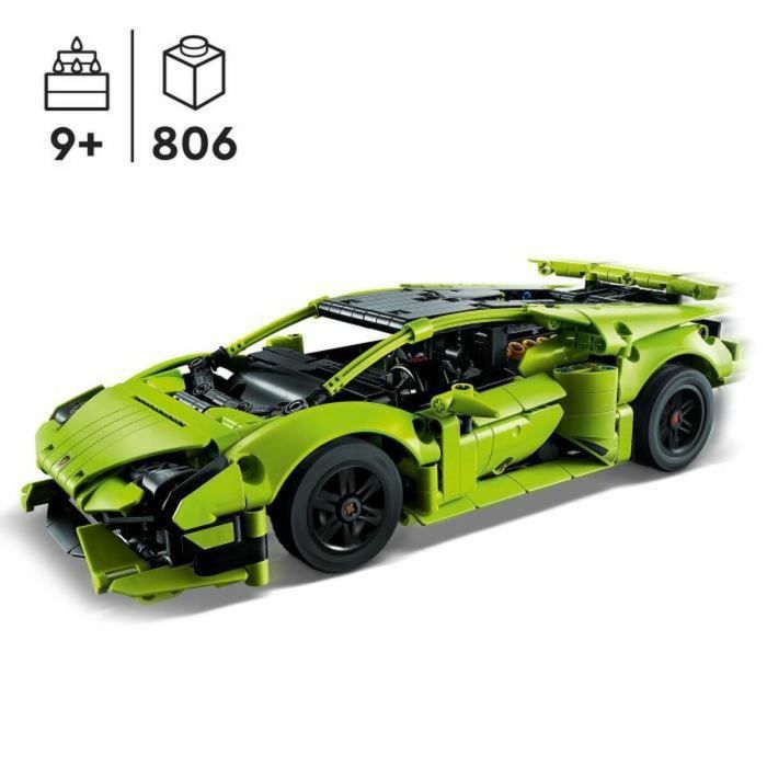 LEGO 42161 Technic Lamborghini Huracán Tecnica, Maqueta de Coche de Construcción para Fanáticos del Automovilismo 5