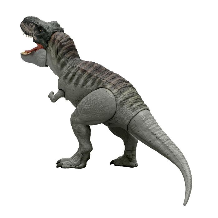 Mattel Dinosaurio Articulado con Sonido Jurassic World T-Rex Ataca. Figura de Acción 9x21x12 cm. Recomendado 4+ Años. Pilas AA. 1 Mattel Dinosaurio Articulado con Sonido Jurassic World T-Rex Ataca. Figura de Acción 9x21x12 cm. Recomendado 4+ Años. Pilas AA. 1