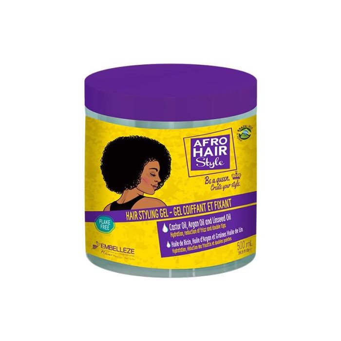 Novex Afrohair Gel Modelador Capilar 500ml - Hidratación y Protección para Rizos con Aceites Naturales Novex Afrohair Gel Modelador Capilar 500ml - Hidratación y Protección para Rizos con Aceites Naturales