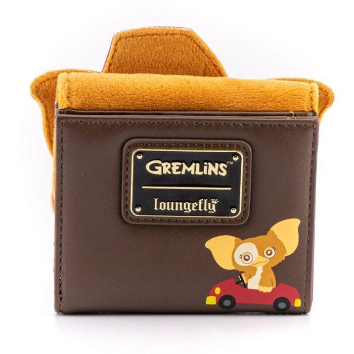 Loungefly Monedero Gremlins Gizmo Navidad con Teclado Musical, Felpa y Cuero Vegano 3