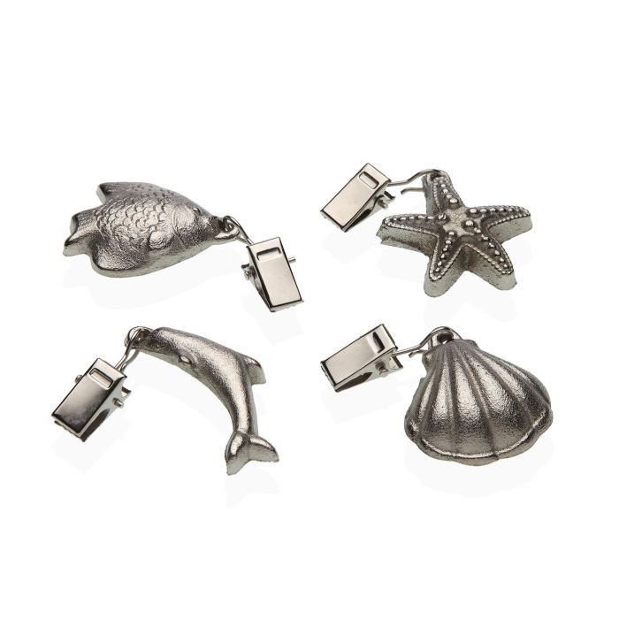 Set 4 Pesos Mantel Sea Versa, 7 cm alto, 6.8 cm largo, metal y aleación de zinc (2 Unidades) Set 4 Pesos Mantel Sea Versa, 7 cm alto, 6.8 cm largo, metal y aleación de zinc (2 Unidades)