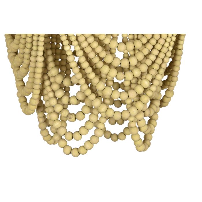 DKD Home Decor Lámpara de Techo Tradicional Hecha a Mano con Bolas, Metal y MDF, Bombilla E27, 35x35x95 cm 2 DKD Home Decor Lámpara de Techo Tradicional Hecha a Mano con Bolas, Metal y MDF, Bombilla E27, 35x35x95 cm 2