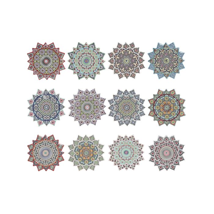 Posavasos Arabe DKD Home Decor Multicolor 10.8 x 0.7 x 10.8 cm (72 Unidades) 0 Posavasos Arabe DKD Home Decor Multicolor 10.8 x 0.7 x 10.8 cm (72 Unidades) 0