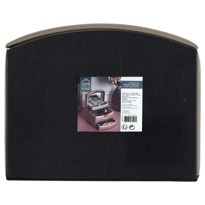 Home Deco Factory Joyero 3 Niveles Con Espejo Pour Elle Plástico 3 Home Deco Factory Joyero 3 Niveles Con Espejo Pour Elle Plástico 3