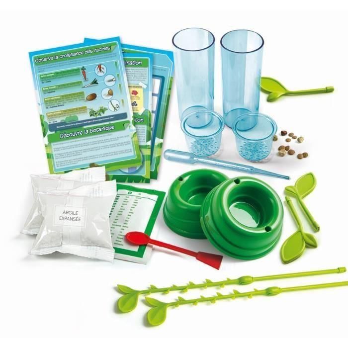 Clementoni Science & Game: Juego Científico de Botánica e Hidroponía para Cultivar Plantas Sin Tierra 2