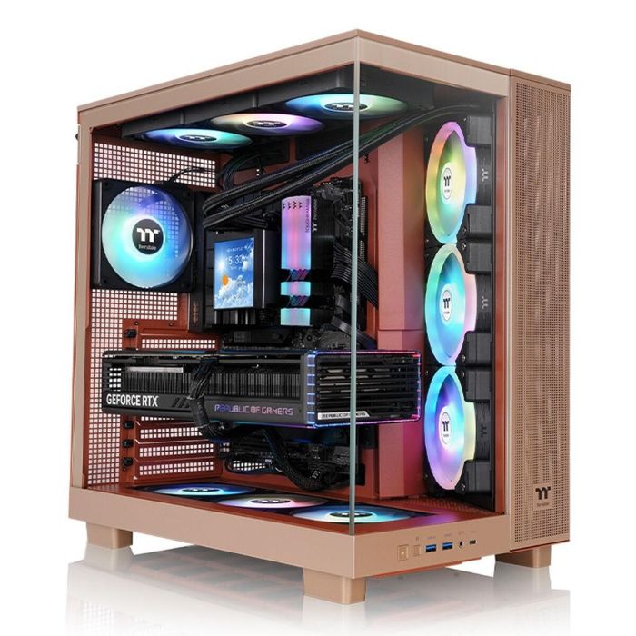 Thermaltake View 380 XL TG ARGB Midi Tower para PC Arena - Torre de PC con Ventana Cristal Templado e Iluminación ARGB 0 Thermaltake View 380 XL TG ARGB Midi Tower para PC Arena - Torre de PC con Ventana Cristal Templado e Iluminación ARGB 0