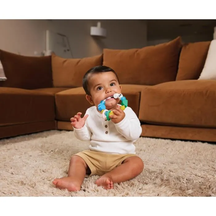 Infantino Pulsera de Dentición de la Amistad 316773 Silicona Te amo Je t'Aime 2