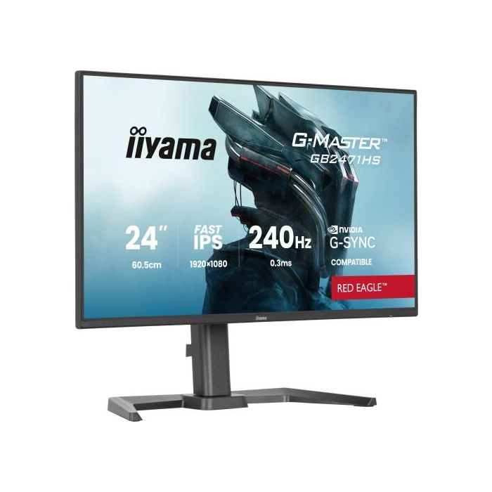 Iiyama Gb2471Hs-B1 Pantalla para Pc 60,5 Cm (23.8") 1920 X 1080 Pixeles Negro 3