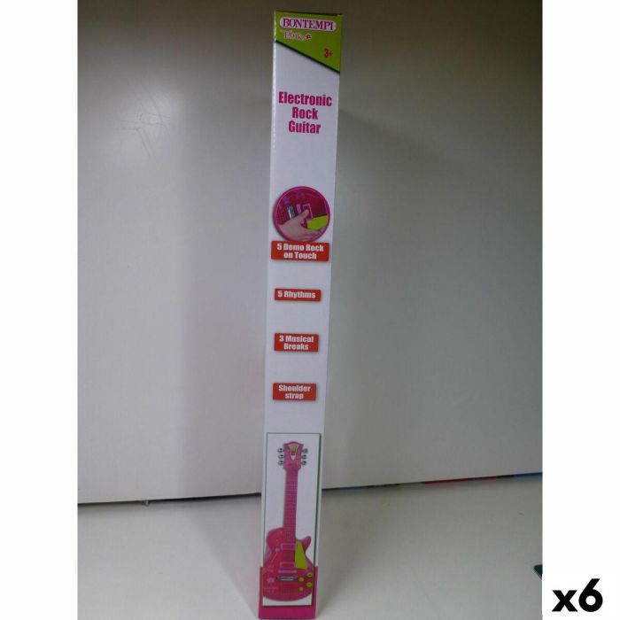 Guitarra Infantil Bontempi 20 x 56 x 4 cm (6 Unidades) 7 Guitarra Infantil Bontempi 20 x 56 x 4 cm (6 Unidades) 7
