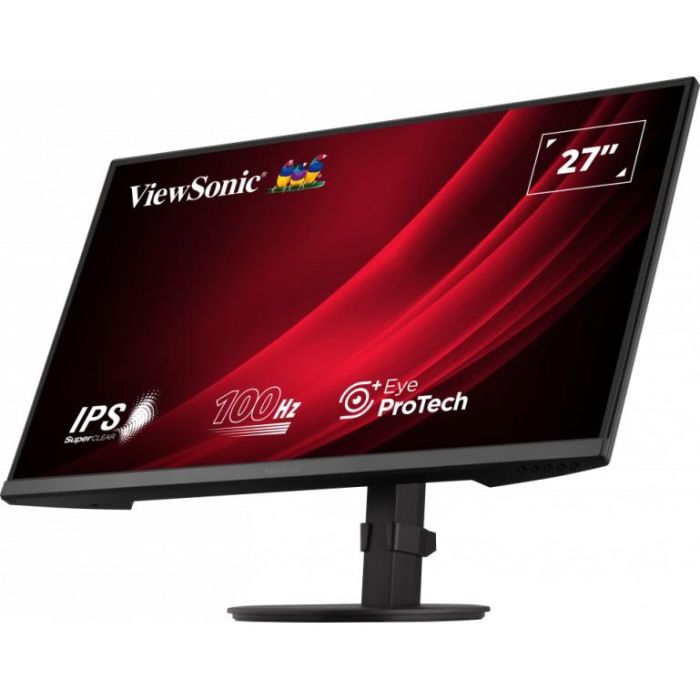 Viewsonic VG2708A Monitor PC 27" Full HD 1080p IPS LED 100Hz 5ms Negro con Altavoces Integrados y Soporte Ajustable HDMI DisplayPort 4 Viewsonic VG2708A Monitor PC 27" Full HD 1080p IPS LED 100Hz 5ms Negro con Altavoces Integrados y Soporte Ajustable HDMI DisplayPort 4