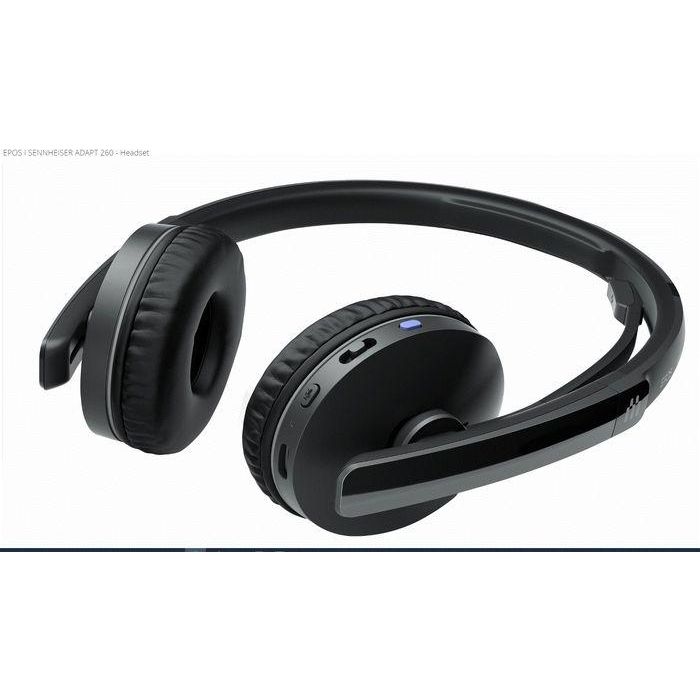 EPOS Adapt 260 Wireless Auriculares Diadema Bluetooth Color Negro