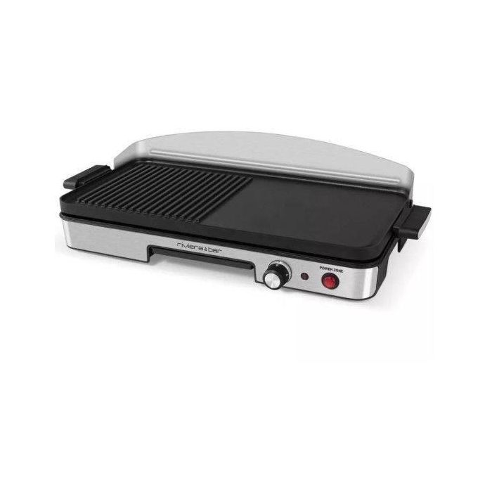 Riviera & Bar QPL365 Plancha, 50,5x25,5cm, 1900W, para 4-6 personas 0 Riviera & Bar QPL365 Plancha, 50,5x25,5cm, 1900W, para 4-6 personas 0