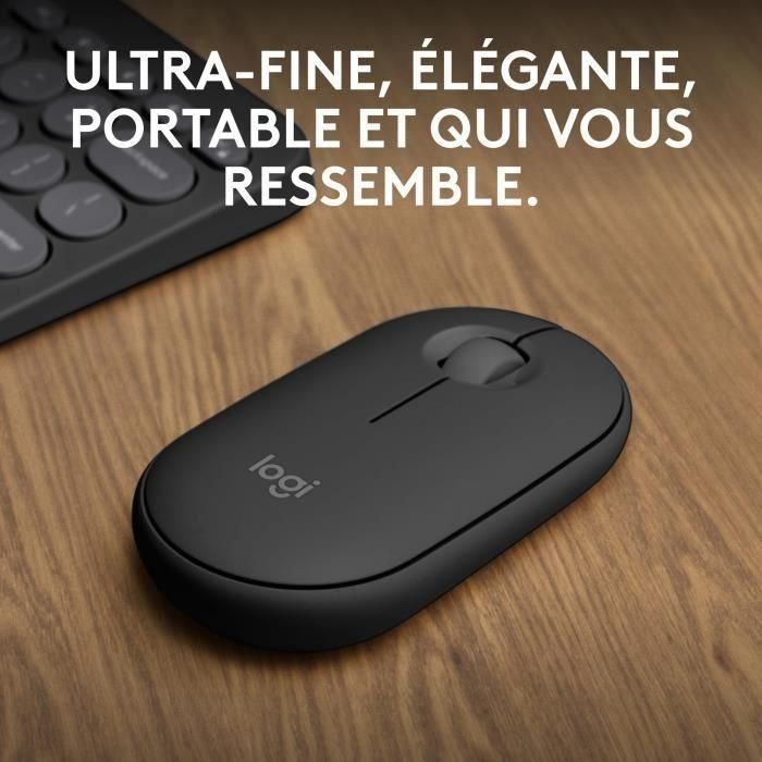 LOGITECH RATON INALAMBRICO PEBBLE MOUSE 2 M350S NEGRO. 1 LOGITECH RATON INALAMBRICO PEBBLE MOUSE 2 M350S NEGRO. 1