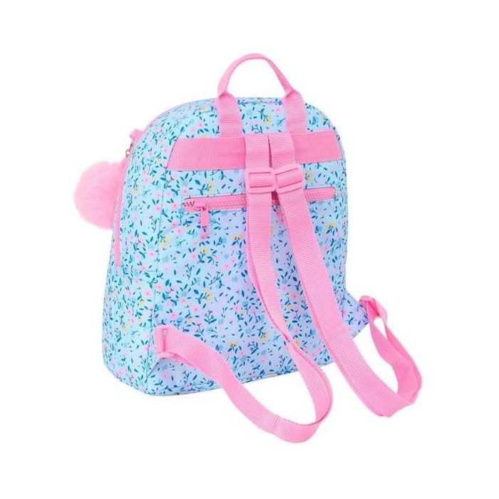 Mochila Casual Vicky Martín Berrocal Paraíso Rosa Azul claro 25 x 30 x 13 cm 1 Mochila Casual Vicky Martín Berrocal Paraíso Rosa Azul claro 25 x 30 x 13 cm 1