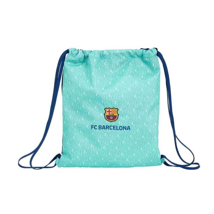 Bolsa Mochila con Cuerdas F.C. Barcelona Turquesa 1 Bolsa Mochila con Cuerdas F.C. Barcelona Turquesa 1