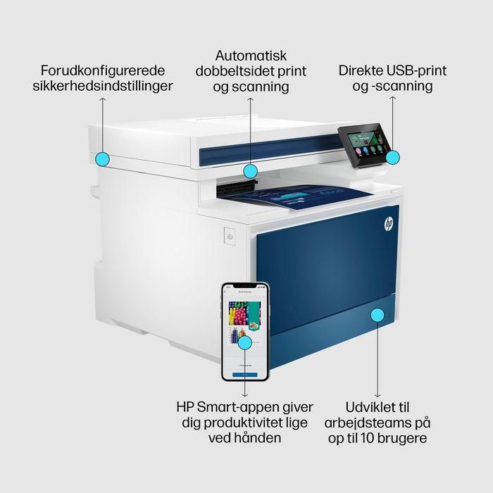 HP 5HH64F Impresora Multifunción Láser Color LaserJet Pro 4302fdw WiFi Dúplex ADF Fax 33ppm Color/B&N Pantalla Táctil para Oficina 13 HP 5HH64F Impresora Multifunción Láser Color LaserJet Pro 4302fdw WiFi Dúplex ADF Fax 33ppm Color/B&N Pantalla Táctil para Oficina 13
