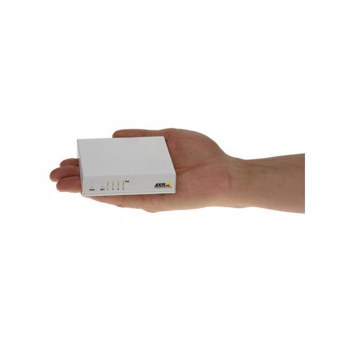 Axis Switch PoE D8004 no gestionable 4 puertos 10/100 Mbps 4 Axis Switch PoE D8004 no gestionable 4 puertos 10/100 Mbps 4