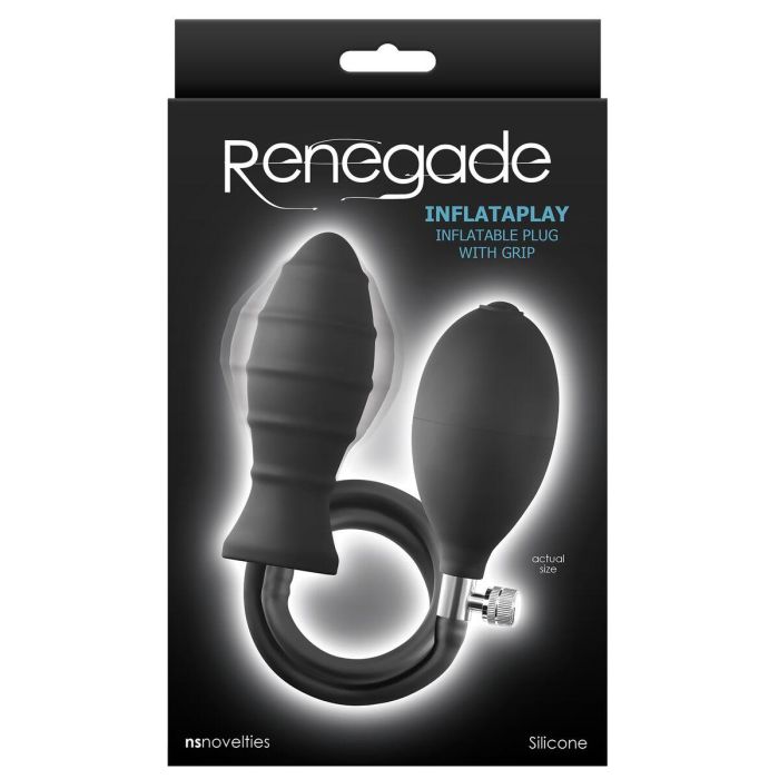Plug Anal NS Novelties Renegade Negro (10,5 cm) 1