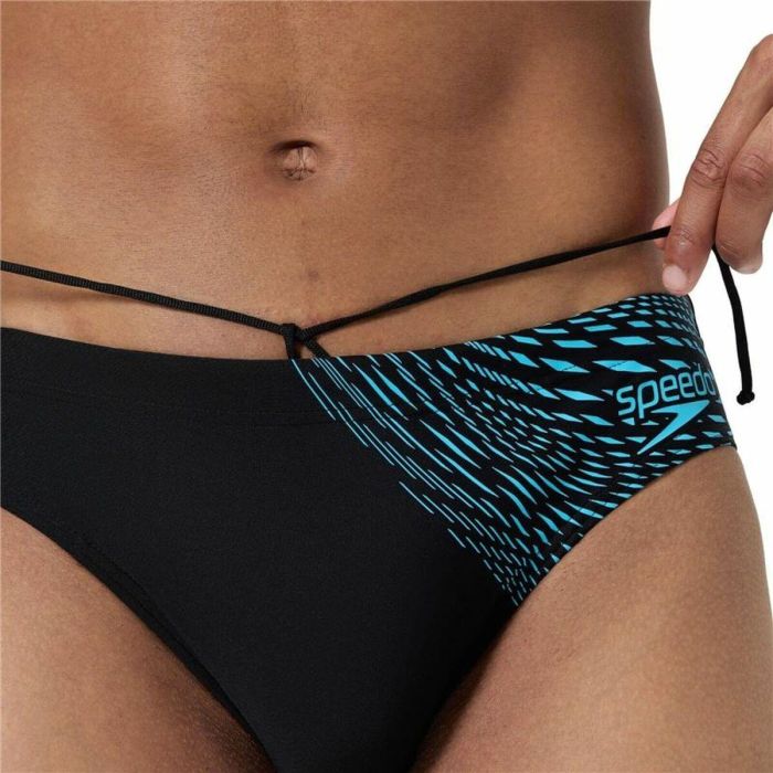 Bañador Hombre Speedo Medley Logo Azul Negro 2