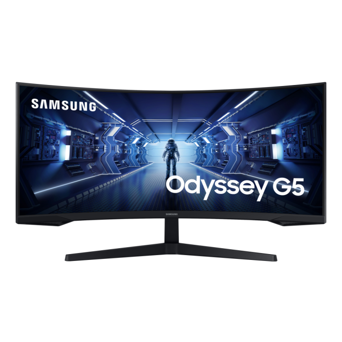 Monitor Gaming Ultrapanorámico Curvo Samsung Odyssey G5 LC34G55TWWP 34"/ UWQHD/ 1ms/ 165Hz/ VA/ Negro Monitor Gaming Ultrapanorámico Curvo Samsung Odyssey G5 LC34G55TWWP 34"/ UWQHD/ 1ms/ 165Hz/ VA/ Negro