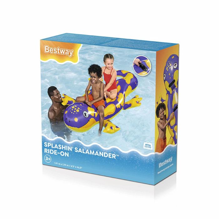 Bestway Figura Hinchable Salamandra con Asas 191x119 cm +3 Años Playa y Piscina 41502 2