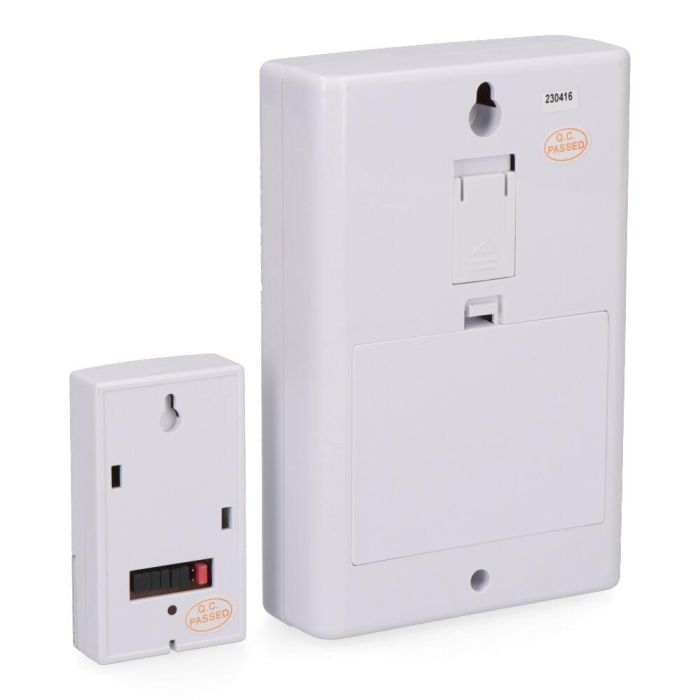 Edm Timbre musical elba sin cables, 80 db, alcance 80m, blanco 3