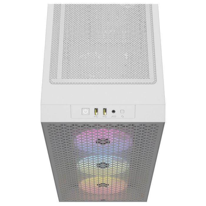 Corsair CC-9011256-WW 3000D RGB Airflow Midi Tower ATX Gaming Caja Blanca con Ventana y Iluminación Multi 2