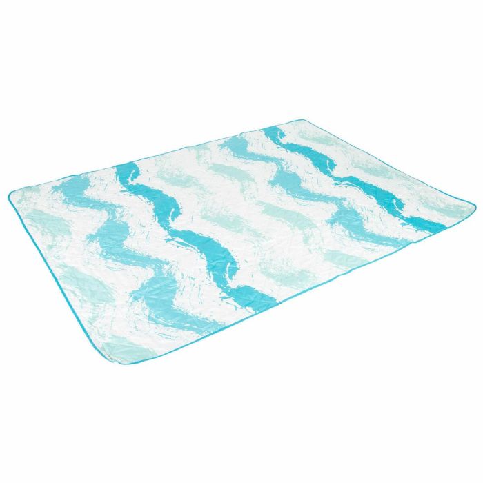 Toalla de Playa Aktive PEVA 200 x 1 x 150 cm (6 Unidades) 6