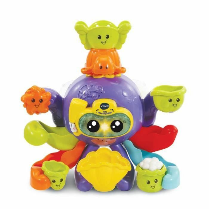 Vtech Baby Polo Mi Pulpo Divertido Juguete de Baño para Bebés, Juega y Aprende en el Agua 2 Vtech Baby Polo Mi Pulpo Divertido Juguete de Baño para Bebés, Juega y Aprende en el Agua 2