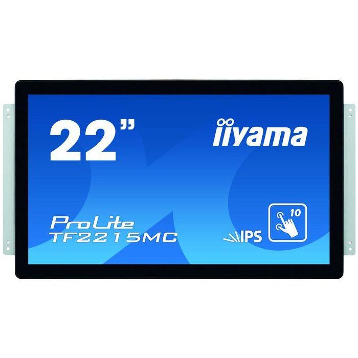 iiyama TF2215MC-B2, 21.5", 1920x1080, 16:9, 14 ms, IPS LED, projective capacitive, VGA, HDMI, DP, HDCP, DC 12V, 520x315x42.5 mm iiyama TF2215MC-B2, 21.5", 1920x1080, 16:9, 14 ms, IPS LED, projective capacitive, VGA, HDMI, DP, HDCP, DC 12V, 520x315x42.5 mm