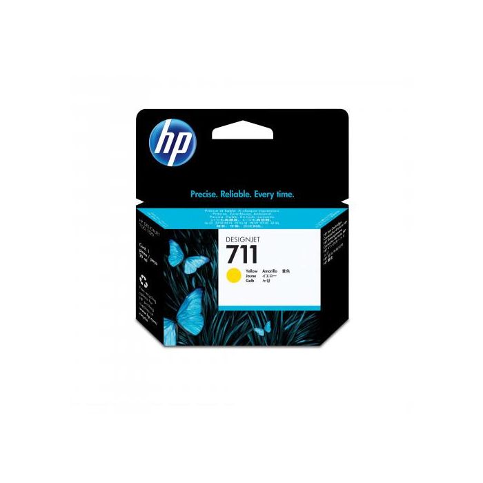 HP DesignJet T120/T520 Cartucho Amarillo Nº711