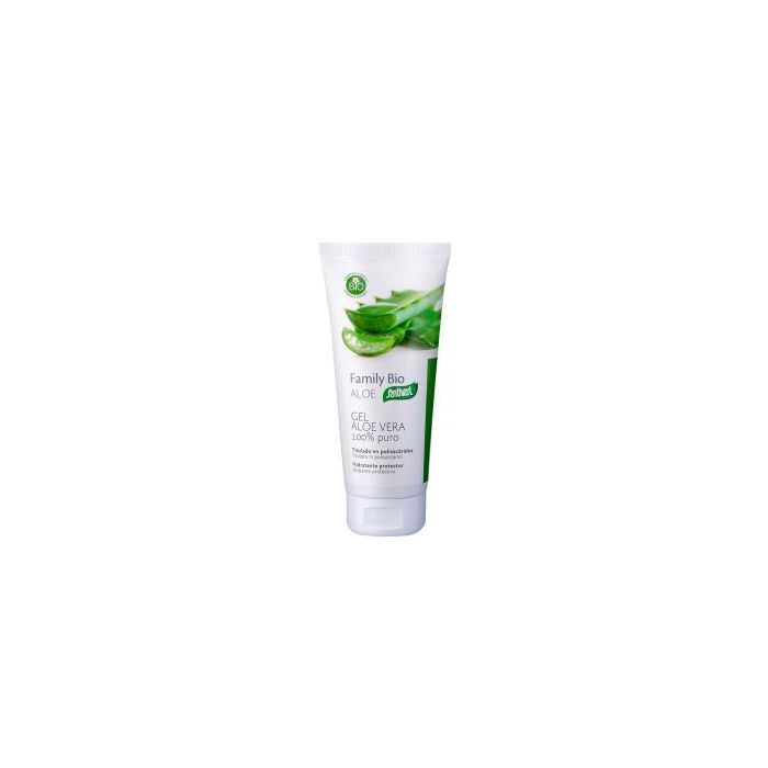 SANTIVERI Gel Aloe Vera Bio 200ml – Hidratación Profunda y Bienestar para la Piel Sensible