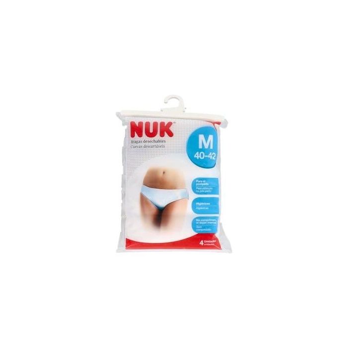 Bragas Desechables M 4Ud.