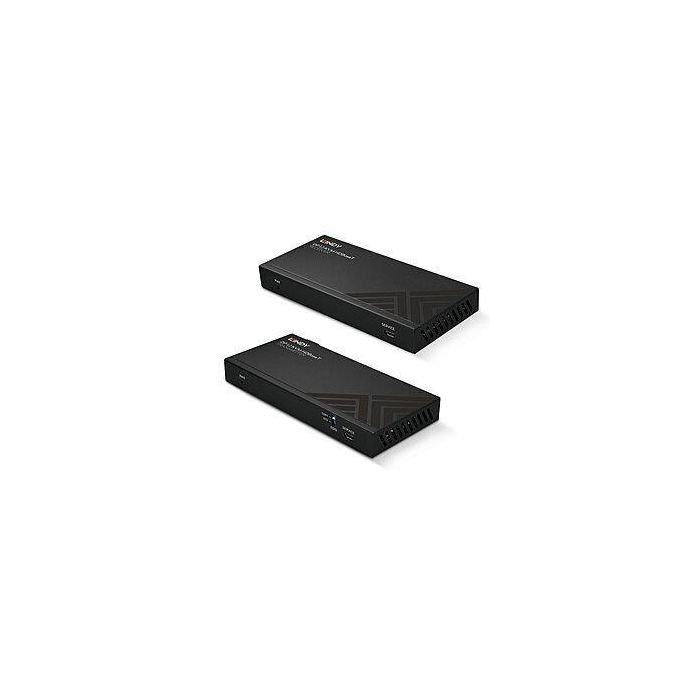 Lindy Extensor KVM HDBaseT Cat.6 DisplayPort 1.2 USB IR RS-232 hasta 150m 1080p / 100m 4K 1