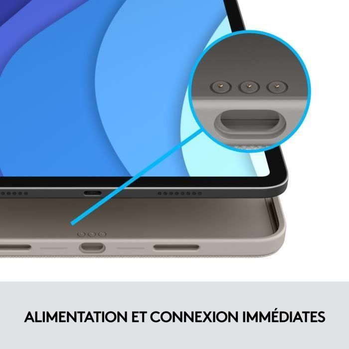 Funda con Teclado Desmontable - LOGITECH - Combo Touch - Para iPad Pro de 11 pulgadas (1.ª, 2.ª, 3.ª y 4.ª generación) - Color Arena 4 Funda con Teclado Desmontable - LOGITECH - Combo Touch - Para iPad Pro de 11 pulgadas (1.ª, 2.ª, 3.ª y 4.ª generación) - Color Arena 4