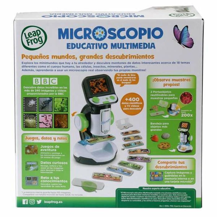 Microscopio Educativo Multimedia VTech/ Pantalla HD 16 Microscopio Educativo Multimedia VTech/ Pantalla HD 16