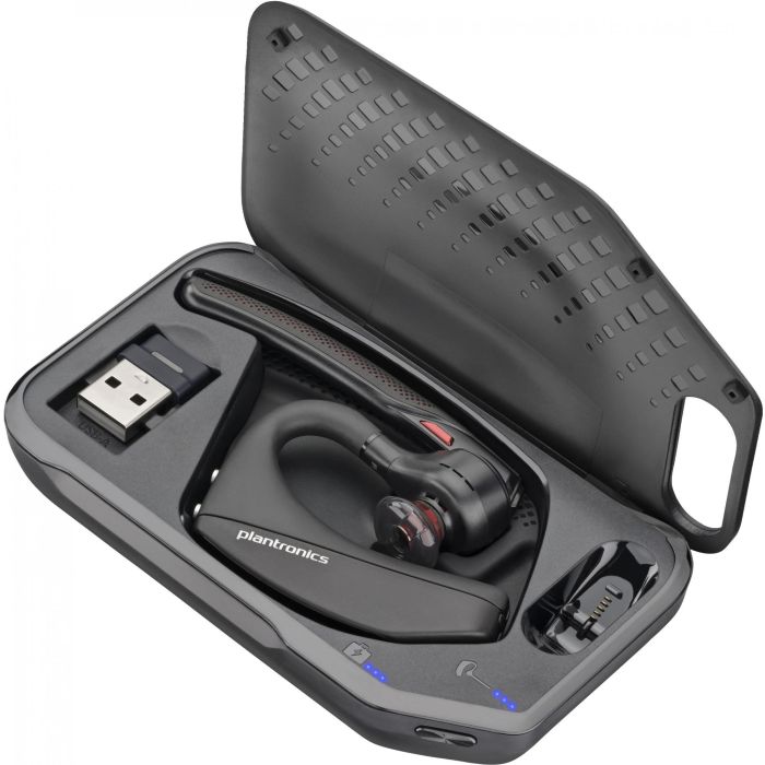 HP Poly Voyager 5200 UC Auricular Mono con Cancelación de Ruido +Adaptador USB-A BT600 TAA 2