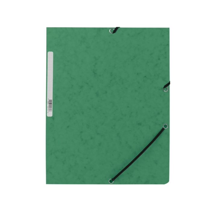 Q-connect Carpeta q-connect kf02168 Cartón Simil-prespan Solapas 320x243 mm Verde 1