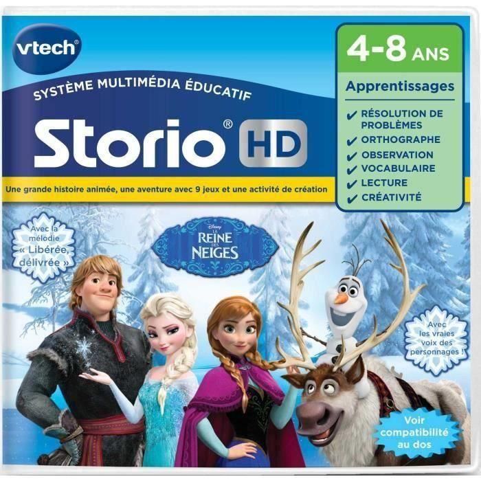 Vtech - Juego educativo Storio Frozen - Nivel 2 - Compatible con tabletas Storio y consola de TV - 4-8 años 0 Vtech - Juego educativo Storio Frozen - Nivel 2 - Compatible con tabletas Storio y consola de TV - 4-8 años 0