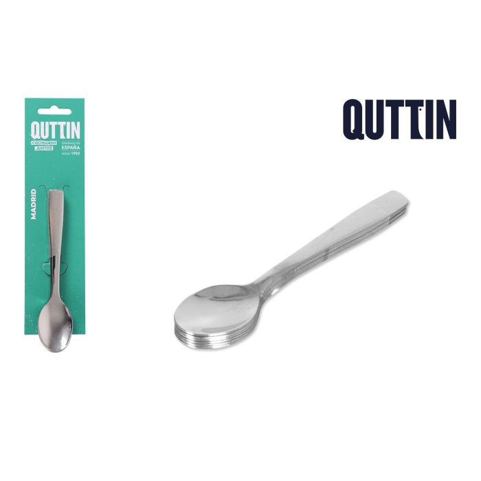 Set de 6 cucharas de té Madrid 1.5 mm - Inde (12 Cajas) Set de 6 cucharas de té Madrid 1.5 mm - Inde (12 Cajas)