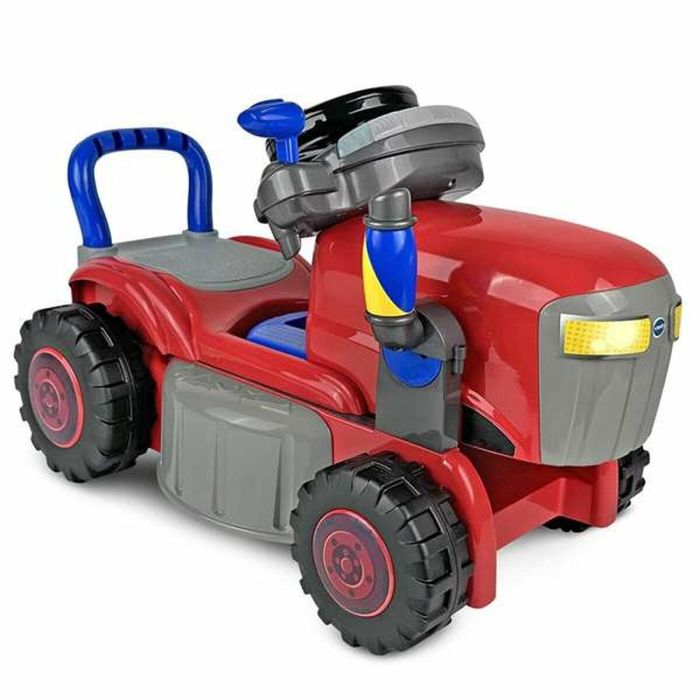 Triciclo Infantil de Plástico 2 en 1 Convertible en Tractor y Cortacésped Rojo para Niños de 12 a 36 Meses con Sonidos y Luces 0 Triciclo Infantil de Plástico 2 en 1 Convertible en Tractor y Cortacésped Rojo para Niños de 12 a 36 Meses con Sonidos y Luces 0
